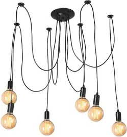 lampa-sufitowa-wiszaca-6-ramion-retro-e27