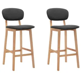 stolki-barowe-2-szt-ciemnoszare-tapicerowane-tkanina