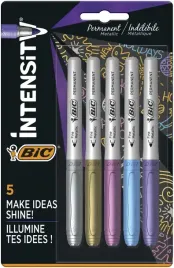 marker-permamentny-marking-metallic-ink-bic-5-kolorow-blister-mix