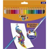 kredki-olowkowe-evolution-illusion-bic-kids-24-kolory