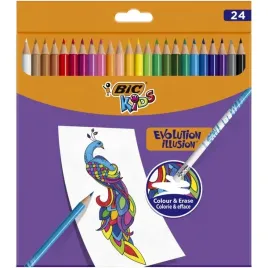 kredki-olowkowe-evolution-illusion-bic-kids-24-kolory