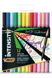 flamastry-dwustronne-bic-intensity-dual-tip-classic-pastel-12-kolorow