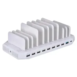 unitek-stacja-ladujaca-10x-usb-160w-y-2190