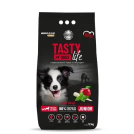 sucha-karma-dla-szczeniat-biofeed-tasty-dogs-life-junior-wolowina-12kg