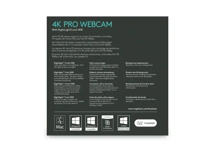 kamera-internetowa-logitech-brio-960-001106-kod-producenta-960-001106