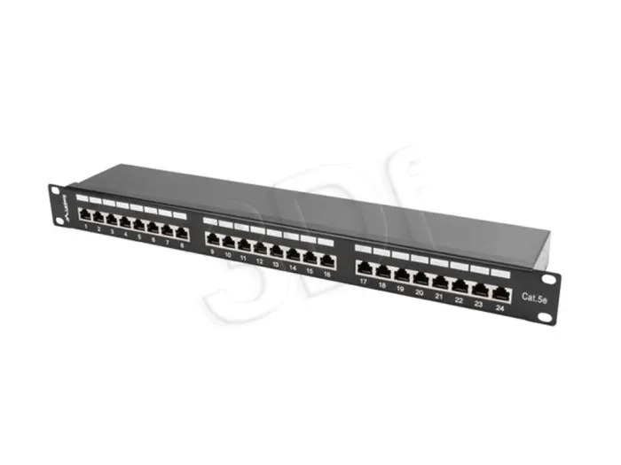 patch-panel-lanberg-pps5-1024-b-1u-kat-5e-24xrj-45-stan-nowy