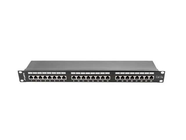patch-panel-lanberg-pps5-1024-b-1u-kat-5e-24xrj-45-stan-nowy