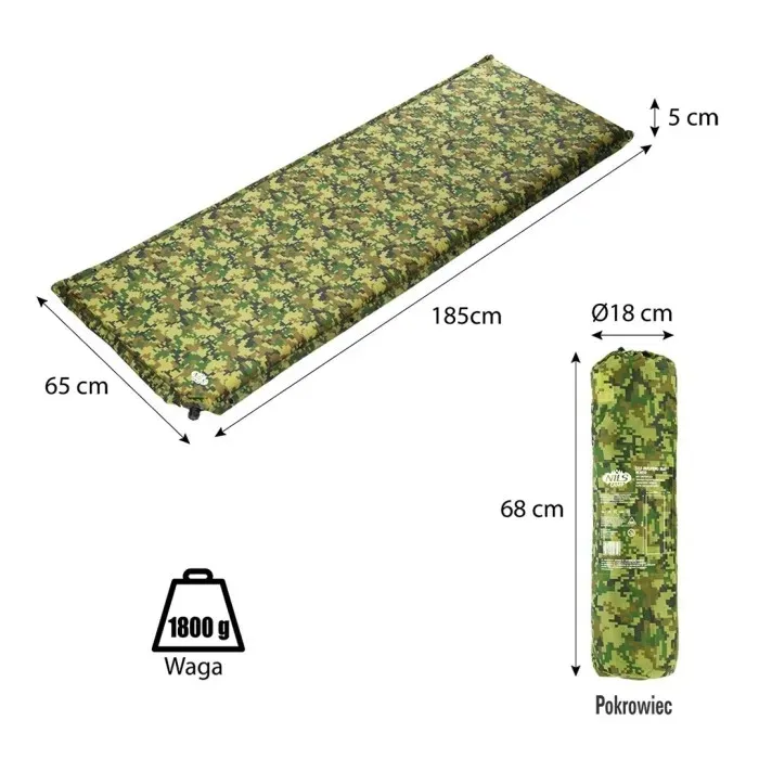 mata-samopompujaca-nils-camp-nc4050-moro-5-cm-stan-nowy