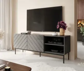 szafka-rtv-abeto-na-czarnym-stelazu-ze-stali-150x42x60-grafit-grafit-polysk