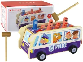 drewniana-gra-zrecznosciowa-zbijak-autobus-policyjny-dla-dzieci