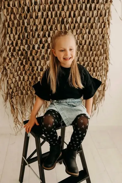 fiore-starry-40den-152-158-black-plec-dziewczynki