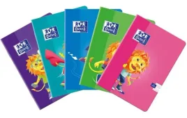 zeszyt-a32k-3-linia-kolorowa-oxford-lion-mix-pakiet-10-szt