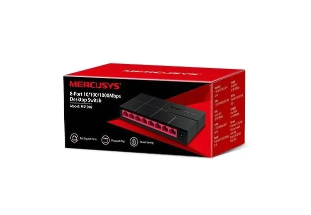 switch-mercusys-ms108g-stan-nowy
