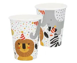 kubeczki-papierowe-safari-party-impreza-urodziny-dziecka-250-ml-8-szt