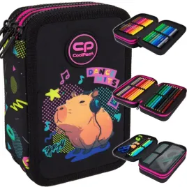 coolpack-piornik-trzykomorowy-wyposazeniem-jumper3-capybara-music-f961