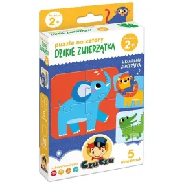 czuczu-puzzle-na-cztery-dzikie-zwierzatka-24m-92368
