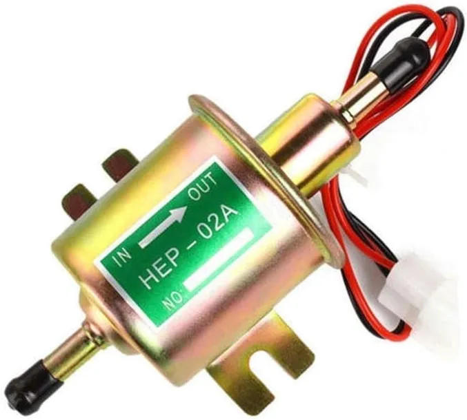 Elektryczna przepływowa pompka pompa do paliwa 12V