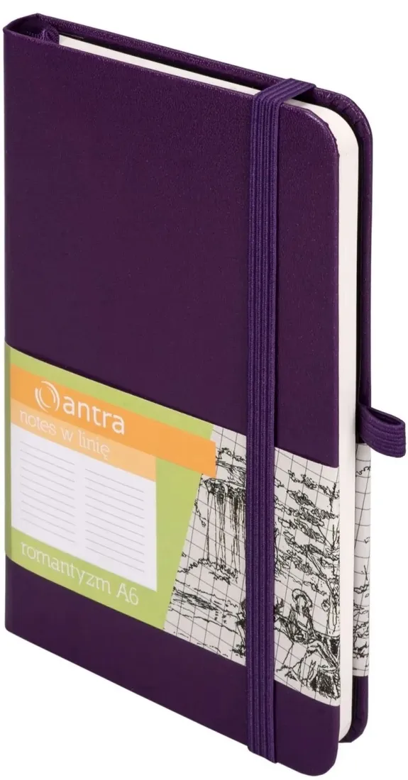 notes-romantyzm-a6-linia-fiolet-stan-nowy