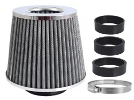 filtr-powietrza-stozkowy-155x130x120-mm-srebrny-chrom-adaptery-60-63-7