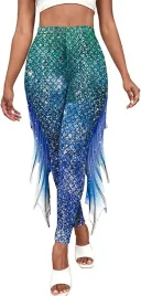 legginsy-syrenka-kostium-rozmiar-s-3d-nadruk-wysoka-talia