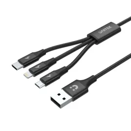 unitek-przewod-usb-3in1charging-clightningmusb