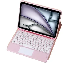 etui-z-klawiatura-bluetooth-touchpad-do-ipad-air-13-gen6-rozowe