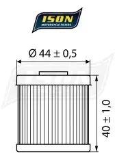 ison-filtr-oleju-ison566-numer-katalogowy-czesci-ison-566