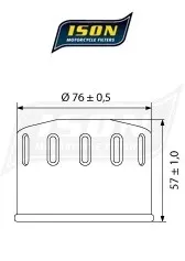 ison-filtr-oleju-ison565-numer-katalogowy-czesci-ison-565