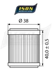 ison-filtr-oleju-ison141-numer-katalogowy-czesci-ison-141