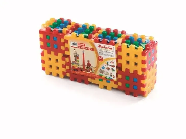klocki-wafle-kostka-48-el-stan-nowy