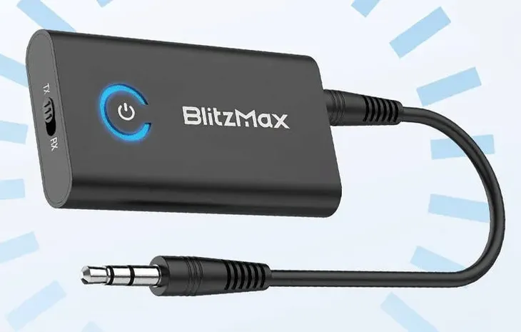 transmiter-odbiornik-bluetooth-5-2-blitzmax-bt05-aptx-stan-nowy-pojemnosc-akumulatora-250-mah