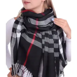 szal-damski-chusta-duzy-czarna-krata-angielska
