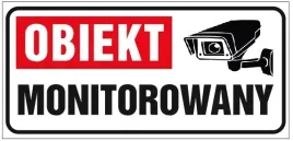 naklejka-obiekt-monitorowany-monitoring-20x10-cm
