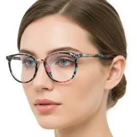 damskie-okulary-w-kwiatki-zerowki-filtr-blue-light-do-komputera-ochronne