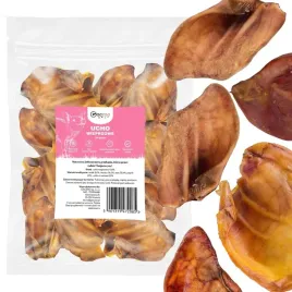 przysmak-dla-psa-ucho-wieprzowe-rozmiar-100percent-naturalny-gaczoo-10-sztuk
