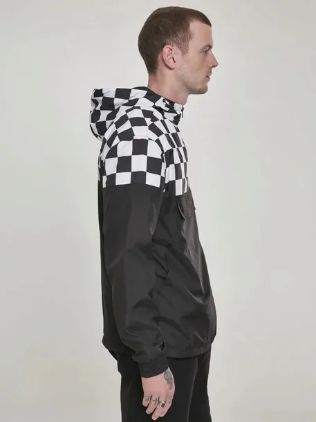 kurtka-wiatrowka-tb2749-check-pull-over-black-rozmiar-l