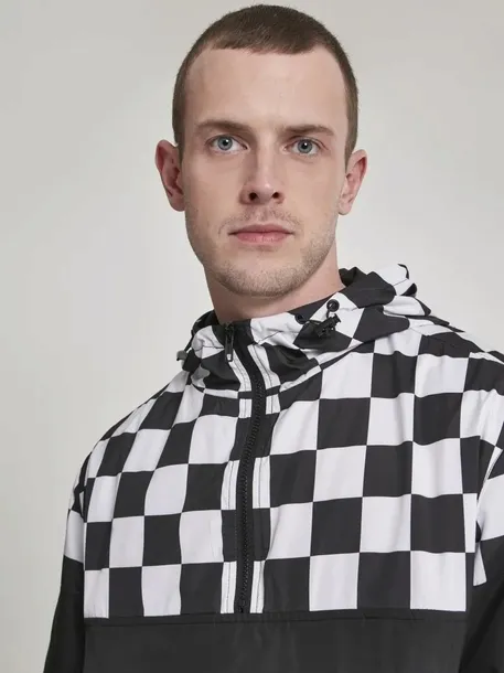 kurtka-wiatrowka-tb2749-check-pull-over-black-dekolt-okragly