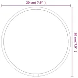 lustro-scienne-srebrne-o-20-cm-okragle-stan-nowy