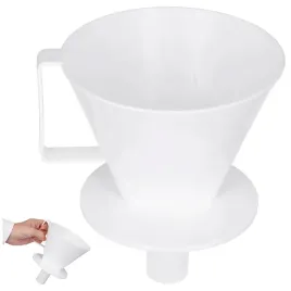 zaparzacz-do-kawy-herbaty-lejek-dripper-filtrowania-parzenia-bialy-filtr