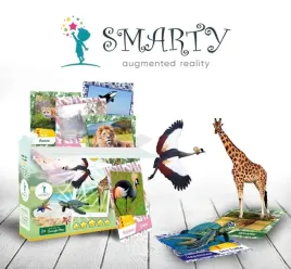 smarty-interaktywne-karty-4d-zwierzeta-ptaki-preze