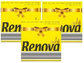 3x-serwetki-stolowe-renova-gold-zolte-40szt