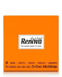 serwetki-koktajlowe-renova-pomaranczowe-30szt