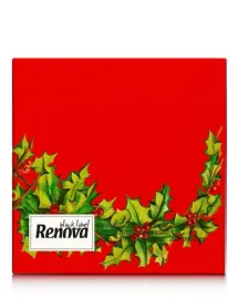 serwetki-renova-red-xmas-holly-20szt