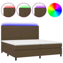 lozko-kontynentalne-z-led-203x200-cm-ciemny-braz