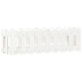 rabata-ogrodowa-z-plotkiem-biala-100x30x30-cm-drewno-sosnowe