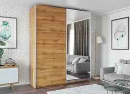 szafa-przesuwna-rodos-200-dwudrzwiowa-lustro-polki-dab-votan