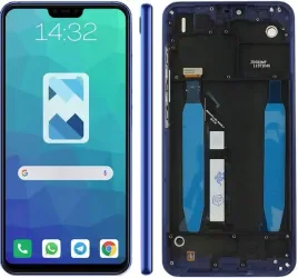 wyswietlacz-lcd-xiaomi-mi-8-lite-niebieski-ramka