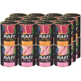 mokra-karma-dla-psa-rafi-mix-indyk-kaczka-24-x-800-g