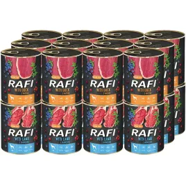 mokra-karma-dla-psa-rafi-mix-jagniecina-kaczka-24-x-800-g