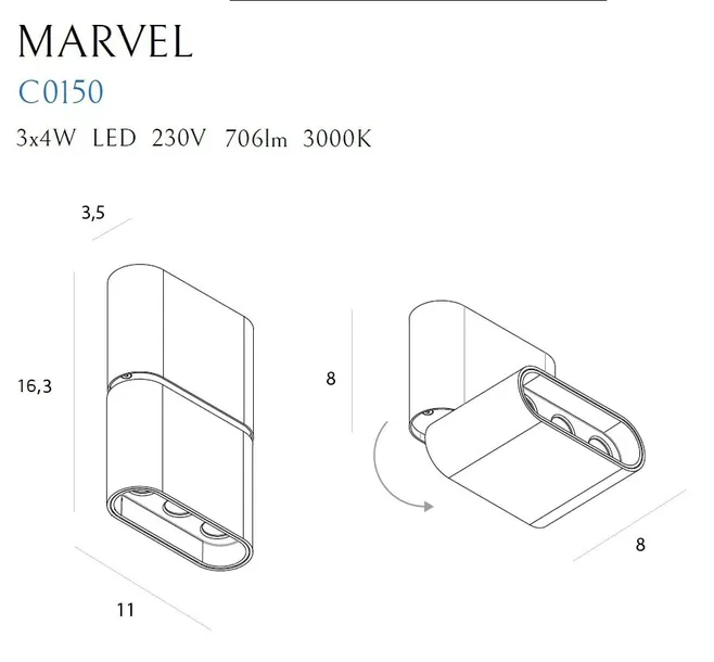 lampa-reflektor-spot-led-czarny-marvel-c0150-maxlight-kolor-czarny
